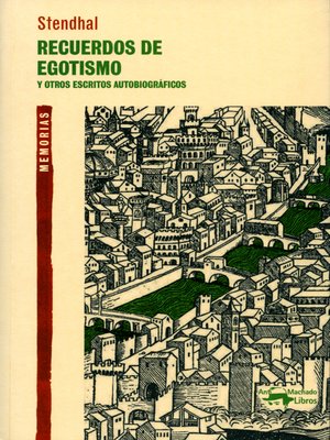 cover image of Recuerdos de egotismo